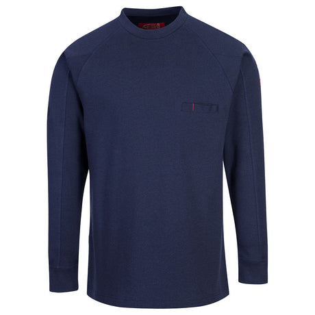 Portwest FR33 Bizflame Knit FR Long Sleeve T-Shirt