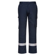 Portwest FR401 Bizflame Work Lightweight Stretch Panelled FR Trousers