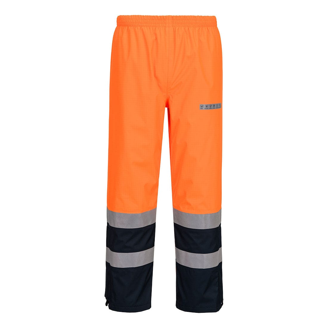 Portwest FR410 Waterproof Bizflame Rain+ Hi-Vis Multi-Norm Contrast FR Trousers