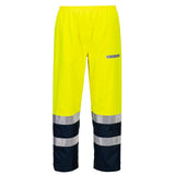 Portwest FR410 Waterproof Bizflame Rain+ Hi-Vis Multi-Norm Contrast FR Trousers