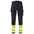 Portwest FR416 PW3 Modaflame Work Hi-Vis Class 1 FR Holster Trousers