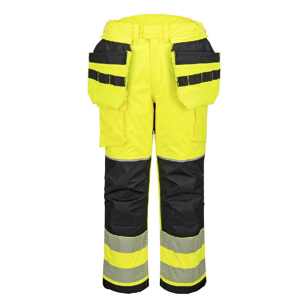 Portwest FR427 Waterproof PW3 Modaflame Rain+ Hi-Vis FR Winter Holster Trousers