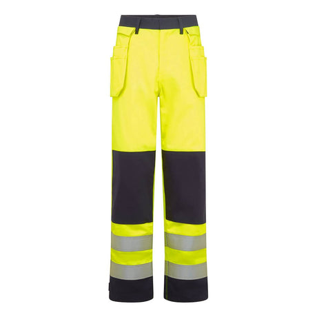 Portwest FR440 Bizflame Work Hi-Vis Contrast FR Holster Trousers