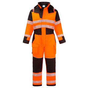 Portwest FR516 Waterproof PW3 Modaflame Rain+ Hi-Vis Multi-Norm FR Winter Coverall