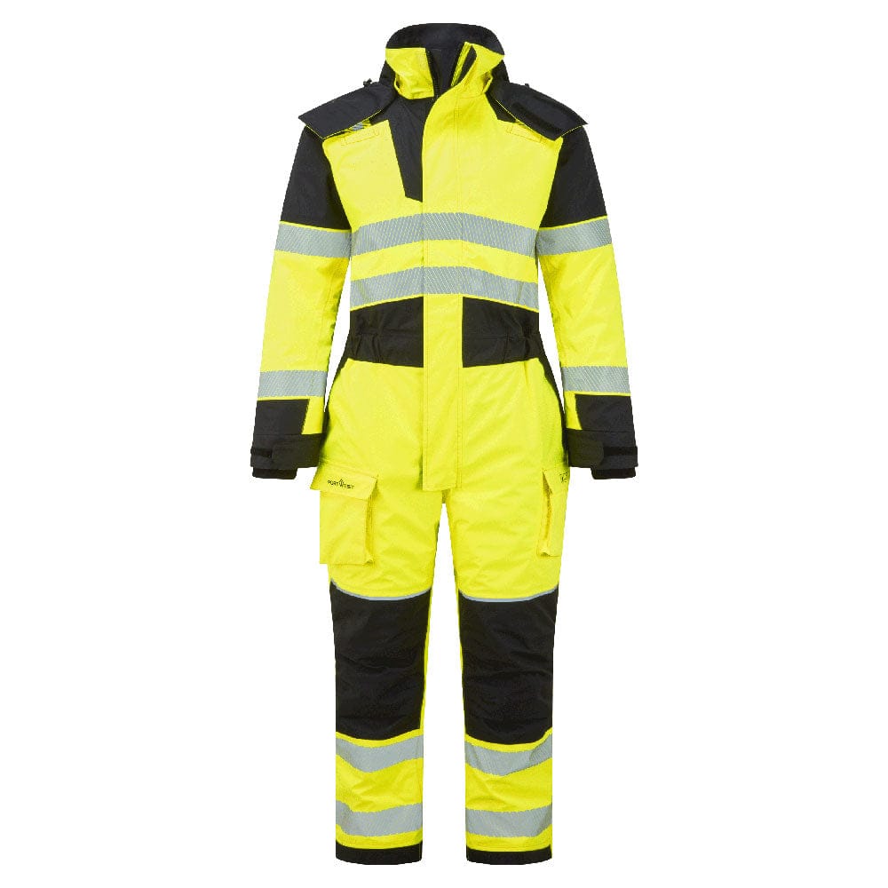 Portwest FR516 Waterproof PW3 Modaflame Rain+ Hi-Vis Multi-Norm FR Winter Coverall