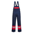 Portwest FR57 Bizflame Work Two Tone FR Bib and Brace