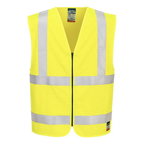Portwest FR615 Bizflame Hi-Vis FR Zip Vest