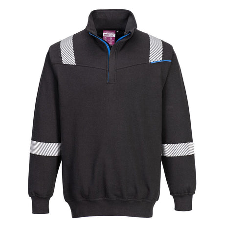 Portwest FR710 WX3 Modaflame Knit FR 1/4 Zip Sweatshirt