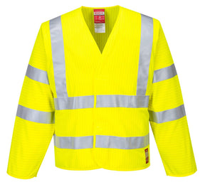 Portwest FR85 Bizflame Hi-Vis FR Long Sleeve Vest