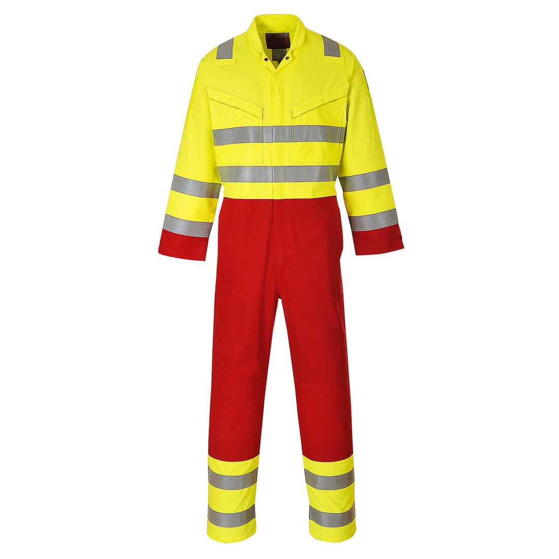 Portwest FR90 Bizflame Work Hi-Vis Contrast FR Coverall