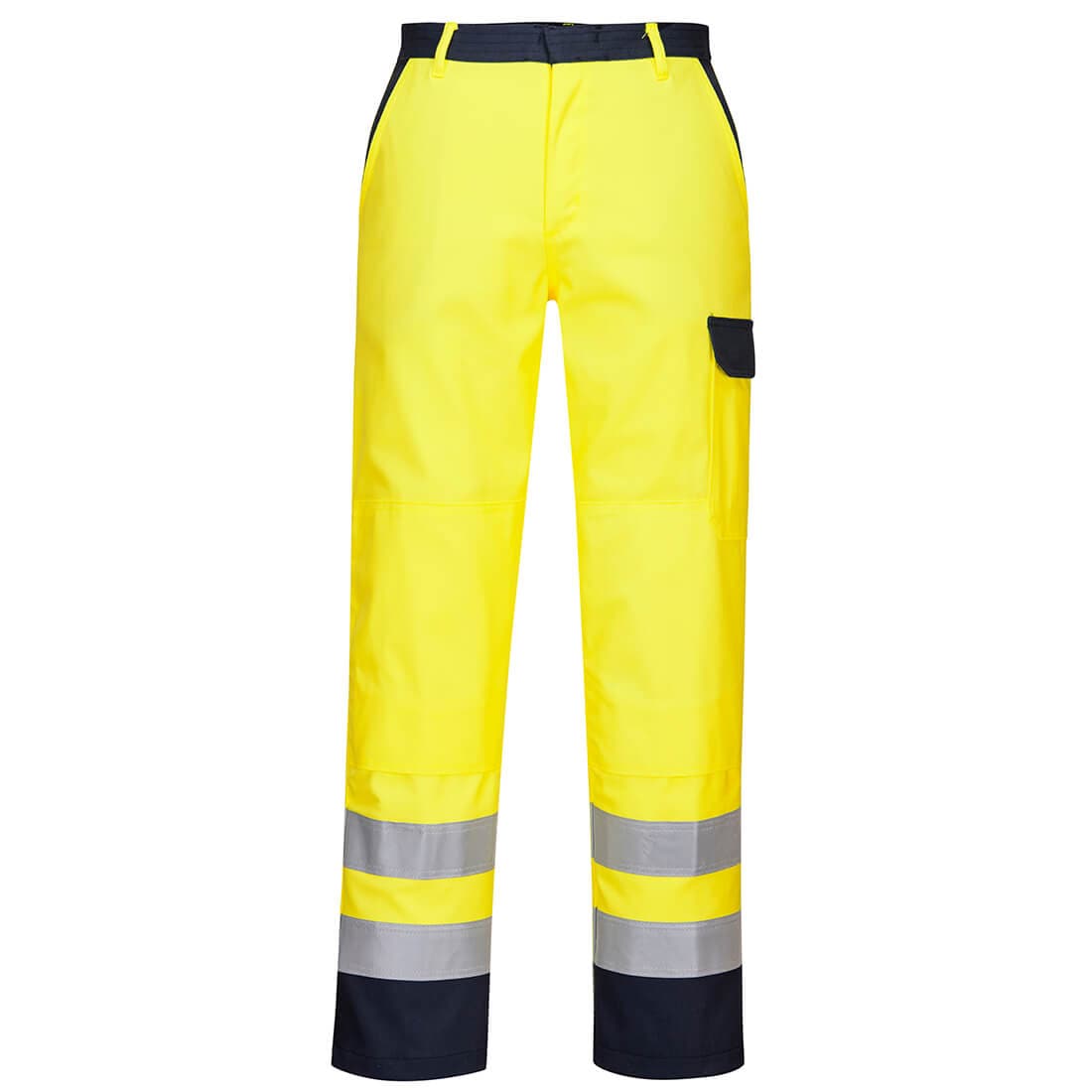 Portwest FR92 Bizflame Work Hi-Vis Contrast FR Trousers