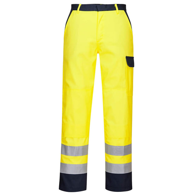 Portwest FR92 Bizflame Work Hi-Vis Contrast FR Trousers