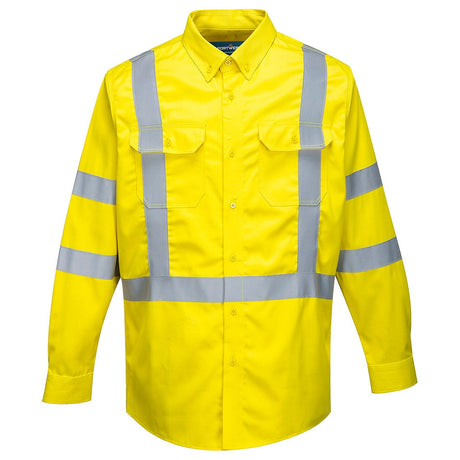 Portwest FR95 Bizflame 88/12 Hi-Vis FR Shirt