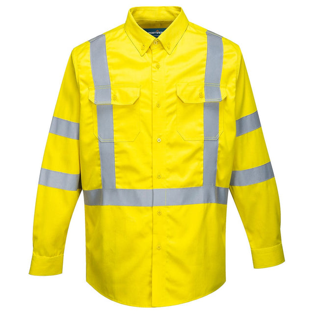 Portwest FR95 Bizflame 88/12 Hi-Vis FR Shirt