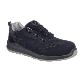 Portwest FT08 Waterproof Composite Wire Lace Safety Trainer Knit S1P