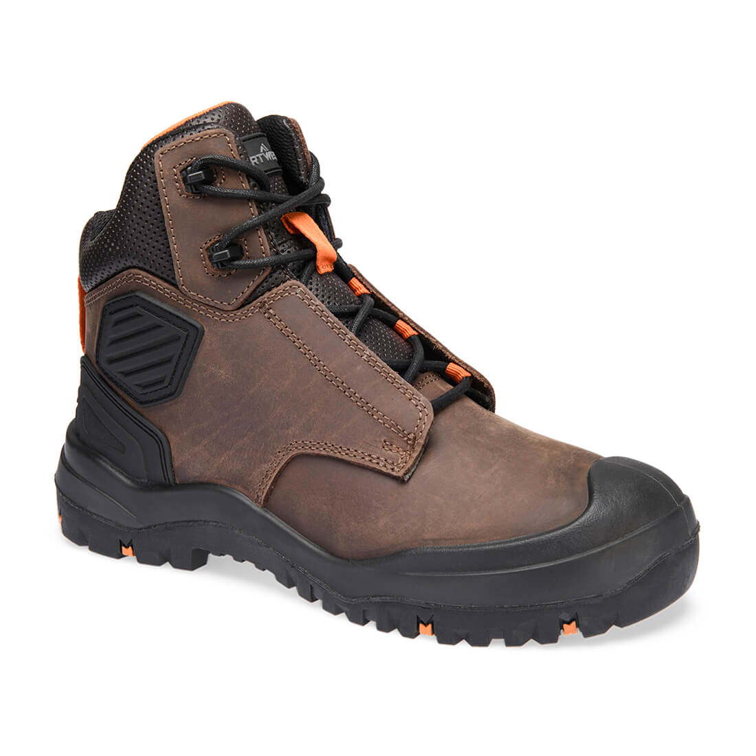 Portwest FT30 Steel Leather Ankle Boot S3 SC HRO HI CI LG SR FO