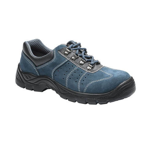 Portwest FW02 Steel Suede Leather Low Shoe S1P SRC