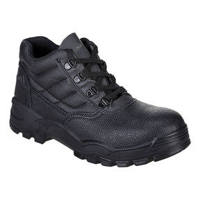 Portwest FW10 Steel Split Leather Mid Boot S1P SR