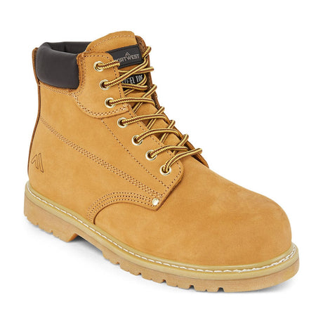 Portwest FW17 Steel Leather Welted Ankle Boot SB HRO