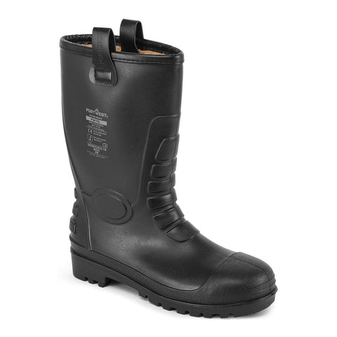 Portwest FW75 Steel PVC Rigger Boot S5 FO CI
