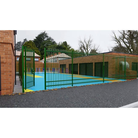 Vertical Bar Metal Fence Railings