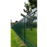 Flexarail-cld-vertical-bar-railings-bowtop-rospa-play-safe-bs17229-perimeter-security-playgrounds-schools-fencing-self-raking-child-safe-durable-custom-colour-high-spearhead-finial-safety-play-area-residential-powder-coated
