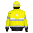 Portwest G465 Class 3 Glowtex Hi-Vis 3-in-1 Contrast Bomber Jacket
