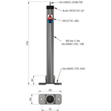 galvanised-stainless-steel-toplok-folding-parking-post-autopa-retractable-telescopic-bollard-security-bollards-traffic-management-removable-industrial-car-park-heavy-duty-urban-parking-lot-weather-resistant-durable-outdoor-integral-locks-lockable