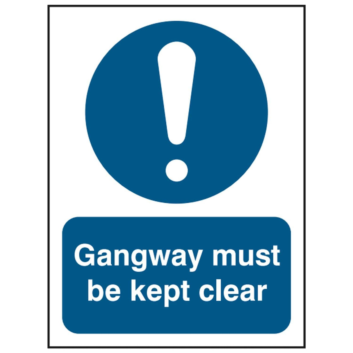 gangway-must-be-kept-clear-door-sign-safety-extinguisher-signage-fire-evacuation-escape-hazard-identify-locate-instruct-alarm-prevention-regulations-compliance-gear-self-adhesive-rigid-PVC-foam-high-impact-polystyrene-photoluminescent-polycarbonate