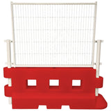 GB2-water-filled-safety-barrier-50-50-mesh-hoarding-fencing-panel-events-construction-heav-duty-durable-portable-crowd-control-outdoor-secure-fence-industrial-temporary-site-security-racetracks-traffic-roadworks-galvanised-powder-coated-steel