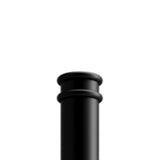 GFC3700 Ornamental Bollard 114mm Diameter -Black