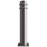 GFC6R-ornamental-galvanised-steel-bollard-ragged-flanged-removable-bolt-down-concrete-cast-in-decorative-outdoor-city-landscaping-parks-urban-architectural-safety-crash-protection-pedestrian-safety-vehicle-access-control-custom-colours-commercial-industrial-security-eyelets-hooks-chains