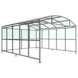 glendale-open-fronted-modular-smoking-shelter-outdoor-area-cigarette-smoke-waterproof-weather-resistant-public-spaces-university-bars-resteraunts-free-standing-galvanised-mild-steel-heavy-duty-durable-commercial-receational-PETG-curved-roof