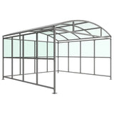 glendale-open-fronted-modular-smoking-shelter-outdoor-area-cigarette-smoke-waterproof-weather-resistant-public-spaces-university-bars-resteraunts-free-standing-galvanised-mild-steel-heavy-duty-durable-commercial-receational-PETG-curved-roof