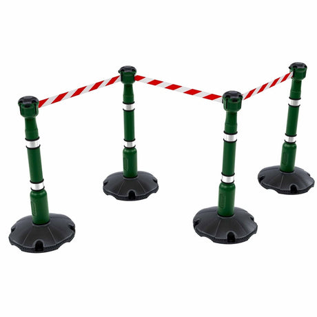Skipper-TM-barrier-kit-system-retractable-solutions-post-and-base-cap-queue-management-crowd-control-safety-belt-barriers-technology-events-site-space-utilization-applications-portable-tape-warehouse-outdoor-indoor-heavy-duty