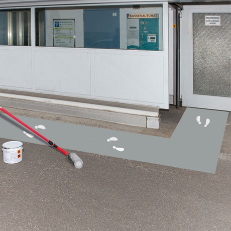 proline-outdoor-industrial-floor-paint-coating-tough-durable-heavy-duty-weather-resistant-slip-resistant-concrete-UV-resistant-high-traffic-waterproof-epoxy-flooring-road-marking-carpark-fork-lift-concrete-screed-asphalt-composite-surface-adhesion-fast-drying