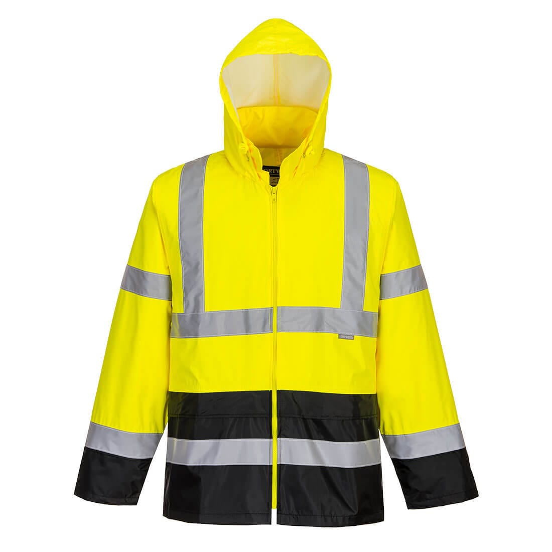 Portwest H443 Class 2 Waterproof Hi-Vis Contrast Classic Rain Jacket