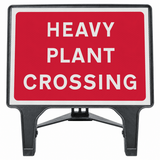 Heavy Plant Crossing 1050x750mm Road Sign