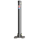 Hinged-folding-parking-post-with-integrated-locks-keys-secure-car-park-apartment-blocks-cities-anti-theft-heavy-duty-stainless-galvanised-powder-coated-steel-yellow-black-security-durable-vehicle-car-bollard-safety-schools-commercial-residential