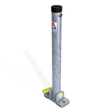 Folding parking post
