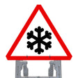 Reflective Quick Fit Sign Faces Chapter 8 Compliant The Red Book Road Sign High Visibility Traffic Safety Temporary Boards Custom Sign Frame RA1  HIP Class 2 RA2 Prismatic GRP Plastic Substrate Composite Dibond 