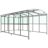 inglewood-open-fronted-modular-smoking-shelter-outdoor-area-cigarette-smoke-waterproof-weather-resistant-public-spaces-university-bars-resteraunts-free-standing-galvanised-mild-steel-heavy-duty-durable-commercial-receational-PETG-curved-roof