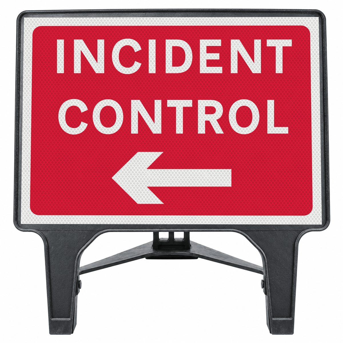 Incident Control Left 1050x750mm Q-Sign