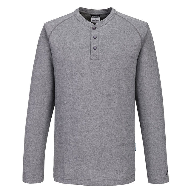 Portwest KA370 KA3 Henley T-Shirt L/S