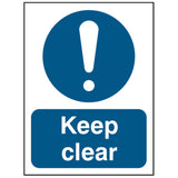 keep-clear-door-sign-safety-extinguisher-signage-fire-evacuation-escape-hazard-identify-locate-instruct-alarm-prevention-regulations-compliance-gear-self-adhesive-rigid-PVC-foam-high-impact-polystyrene-photoluminescent-polycarbonate