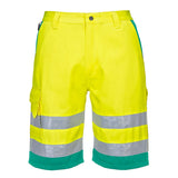 Portwest L043 Hi-Vis Lightweight Polycotton Shorts