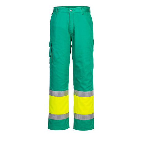 Portwest L049 Hi-Vis Lightweight Contrast Class 1 Service Trousers