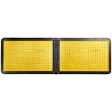 lowpro-12-8-trench-cover-modular-connecting-system-lightweight-composite-HAUC-compliant-footway-walk-board-construction-non-anti-slip-pedestrian-site-safety-rubber-edge-high-visibility-yellow-heavy-duty-weather-resistant-polyethylene-utility-works-roadworks