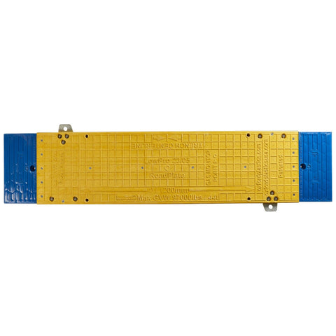 blue-end-section-lowpro-23-05-road-plate-system-composite-lightweight-trech-cover-excavation-modular-eco-friendly-roadworks-construction-sites-heavy-duty-high-visibility-reusable-anti-slip-pedestrian-weather-resistant-utility-works-footway-driveway-board-2300mm-long