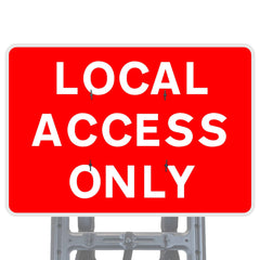Local Access Only Quick Fit Sign Face